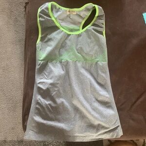 Rita USA one size. Gray color with neon trim